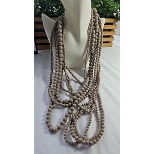 VTG Beaded Choker Necklace, Fashion Necklace